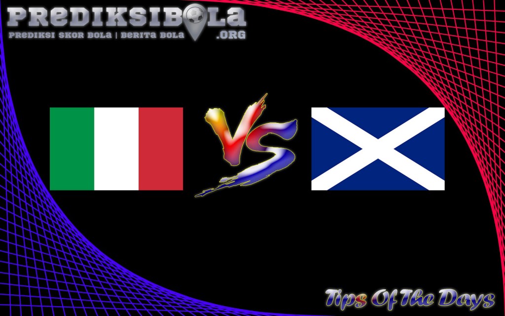 Prediksi Skor Italy Vs Scotland 30 Mei 2016