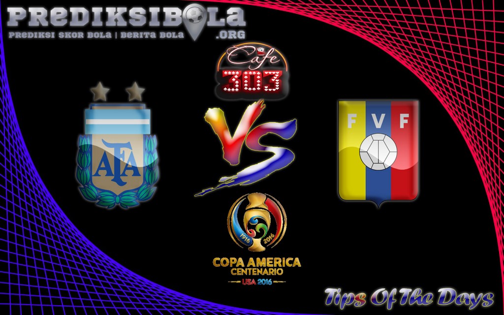 Prediksi Skor Argentina Vs Venezuela  19 Juni 20161