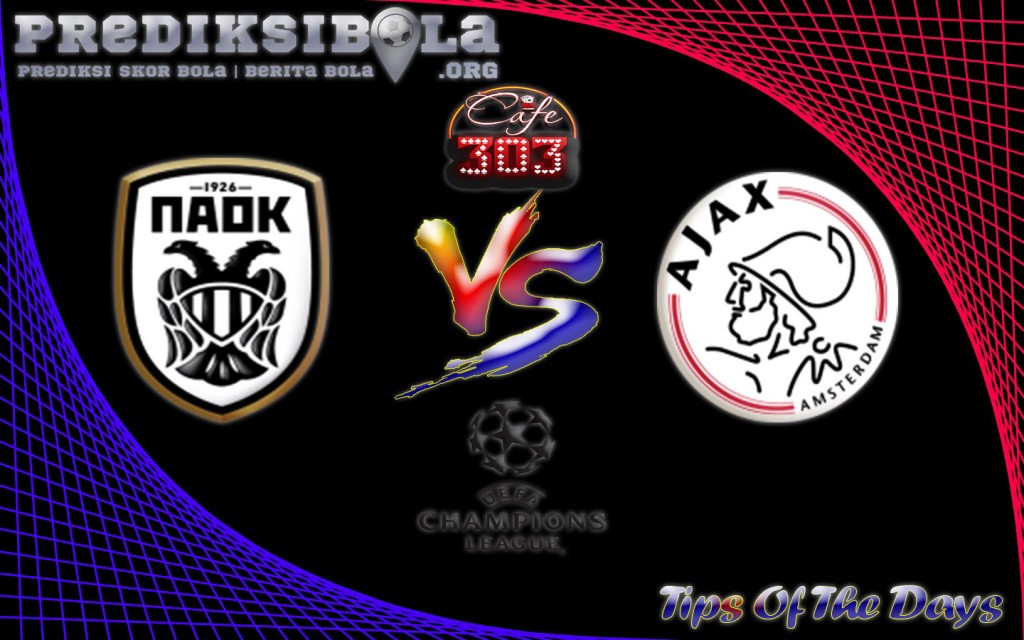 Prediksi Skor PAOK Thessaloniki Vs Ajax 4 Agustus 2016