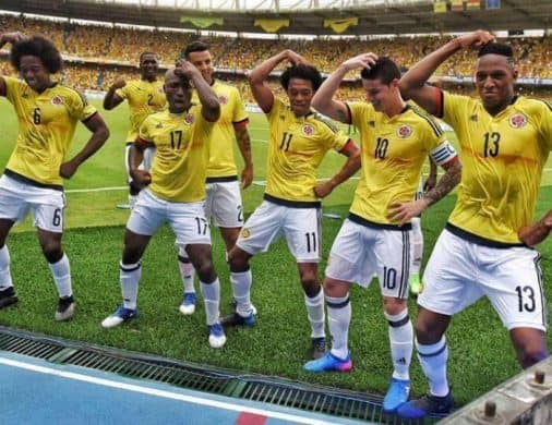 COLOMBIA Team Football 2018