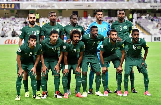 saudi arabia football team 2018