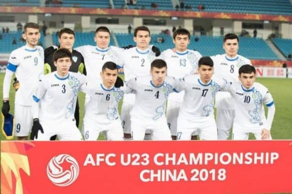 UZBEKISTAN U23 Team Football 2018