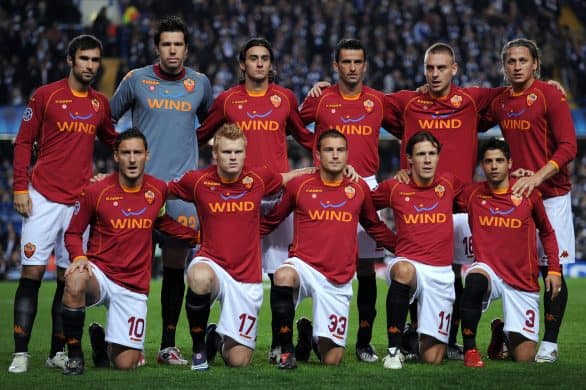 foto team football ROMA