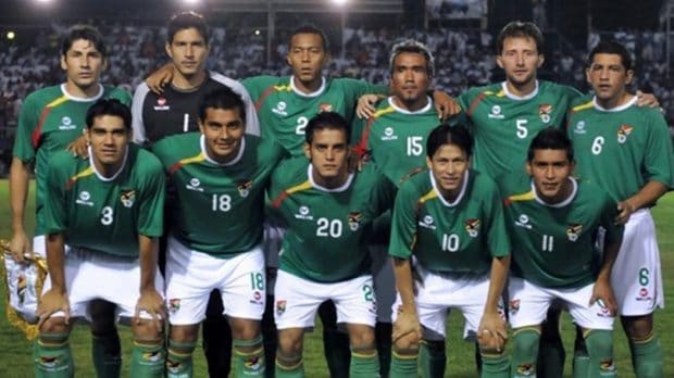 foto team Football BOLIVIA