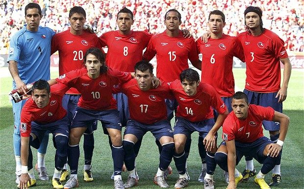 foto team Futbol CHILE