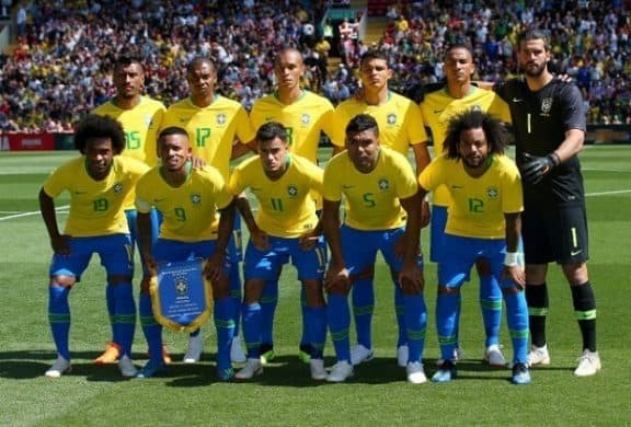 BRAZIL football team 2019