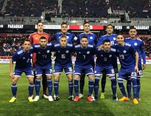 PARAGUAY football team 2019