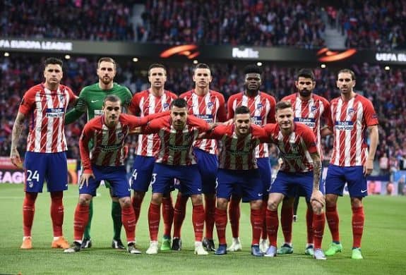 ATLÉTICO MADRID football team 2019