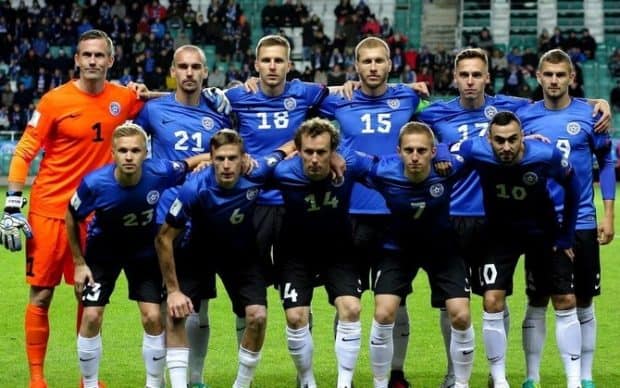 ESTONIA football team 2019